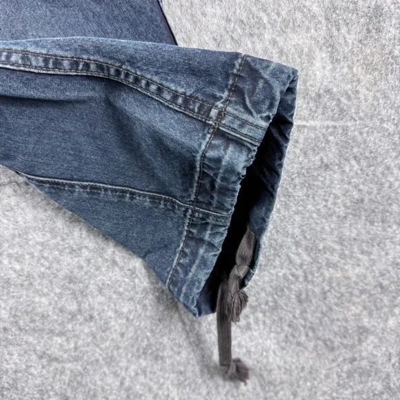 VTG Ralph Lauren Surplus Div Mountain Trousers Mens 32x28 Blue Cargo Pants - Picture 11 of 15